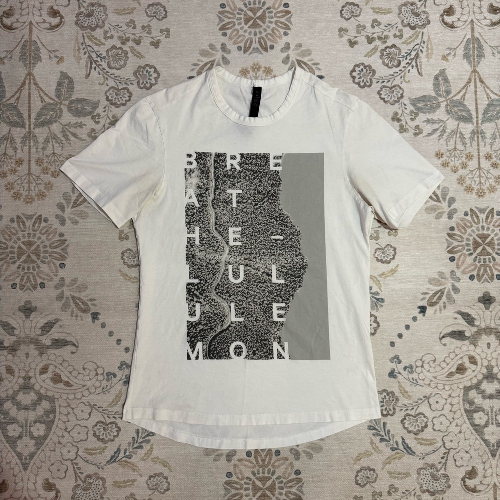 Lululemon View From The Treetops Graphic Tee Breathe Lululemon